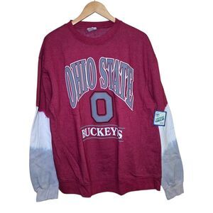Ohio State Buckeyes '47 Brand Vintage Tubular Crewneck Sweatshirt Adult Large